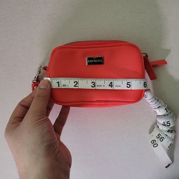 Express Rounded Wristlet, Coral - Picture 6 of 7